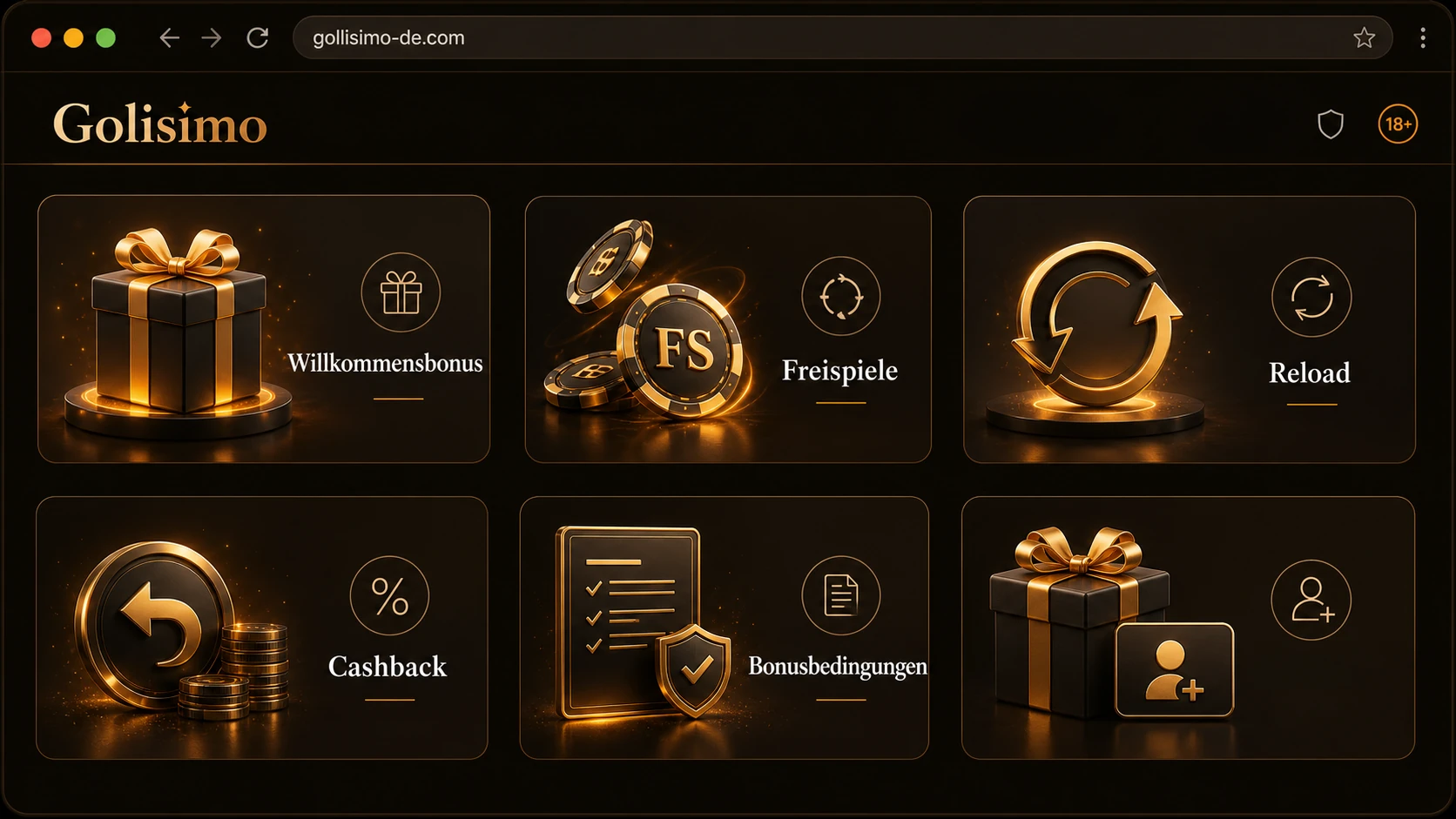 Welche Bonusangebote gibt es bei Golisimo?